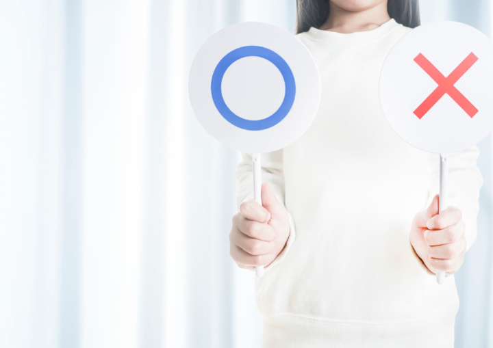 セラミック治療が向いている人・向かない人のイメージ