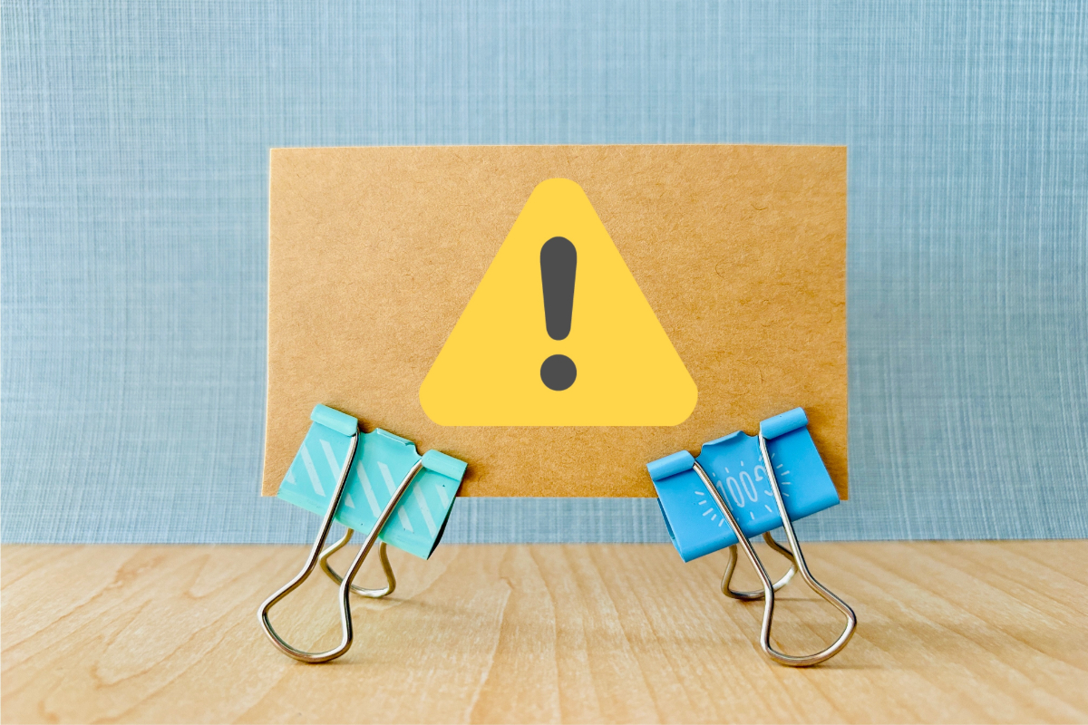 マイオブレース矯正の注意点のイメージ